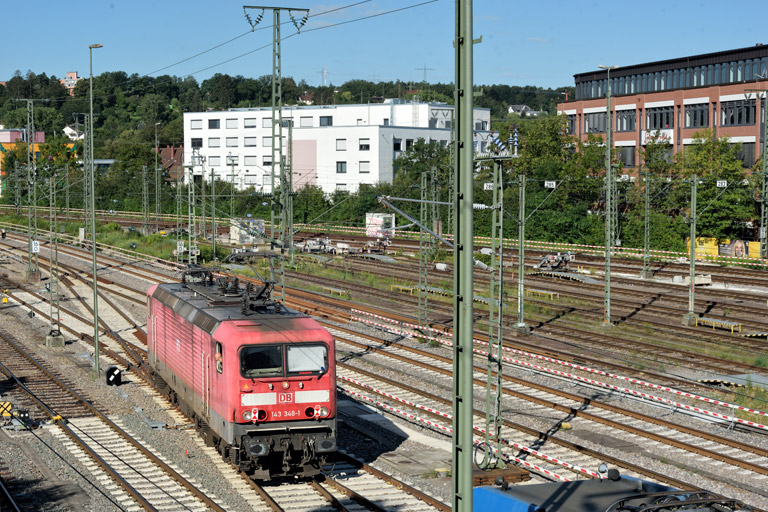 143 348 bei km 16,0 (Juli 2024)