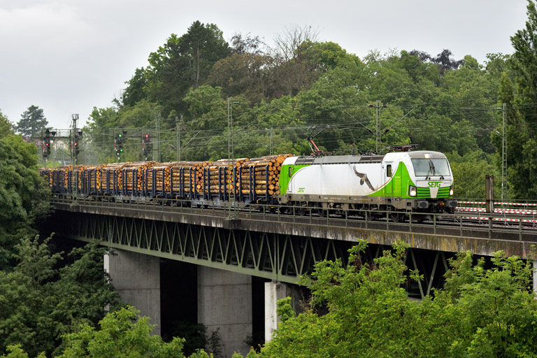 193 814 mit DGS 95373 bei km 14,6 (Juni 2024)