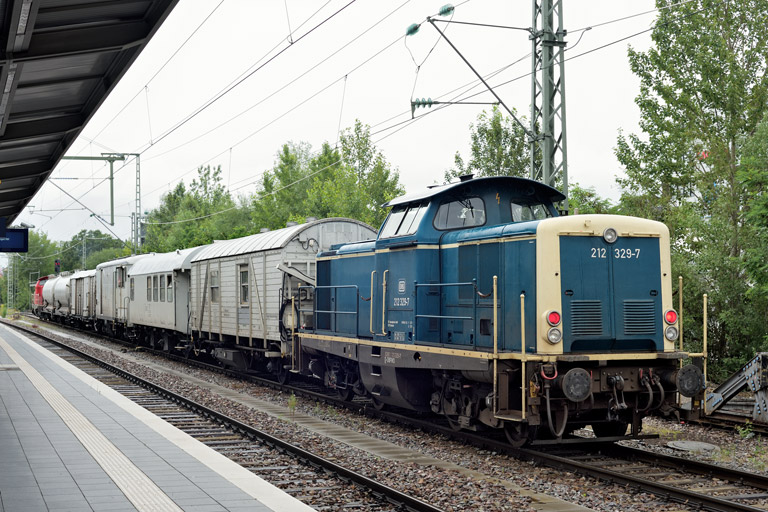 212 329 bei km 15,6 (Juli 2024)
