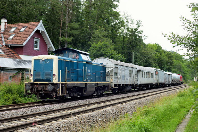 212 329 bei km 18,2 (Juli 2024)