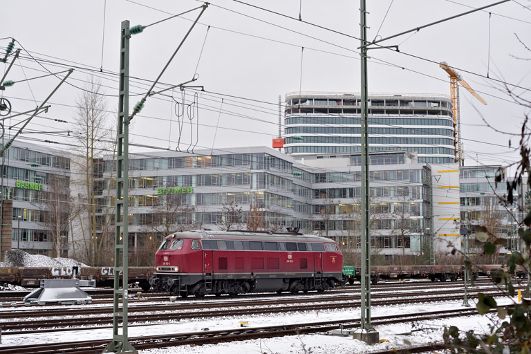 218 155 bei km 15,6 (Januar 2024)