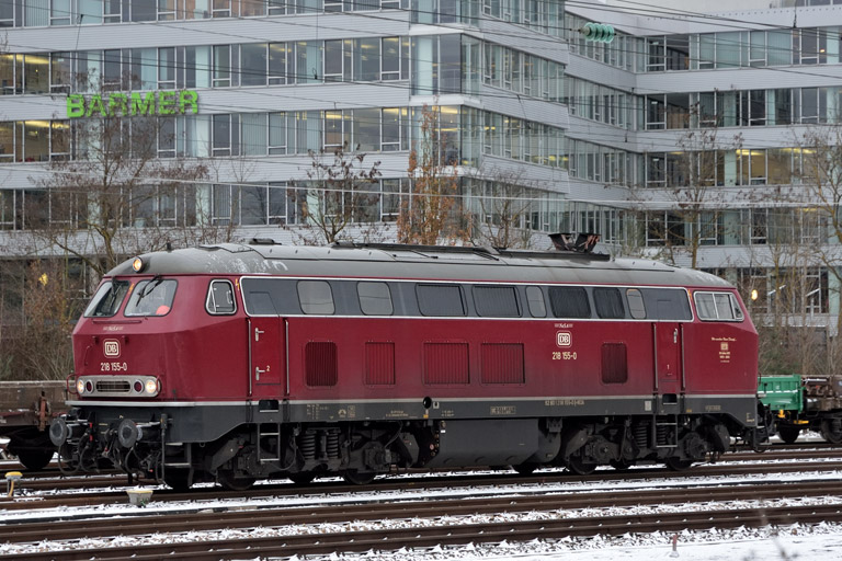 218 155 bei km 15,6 (Januar 2024)