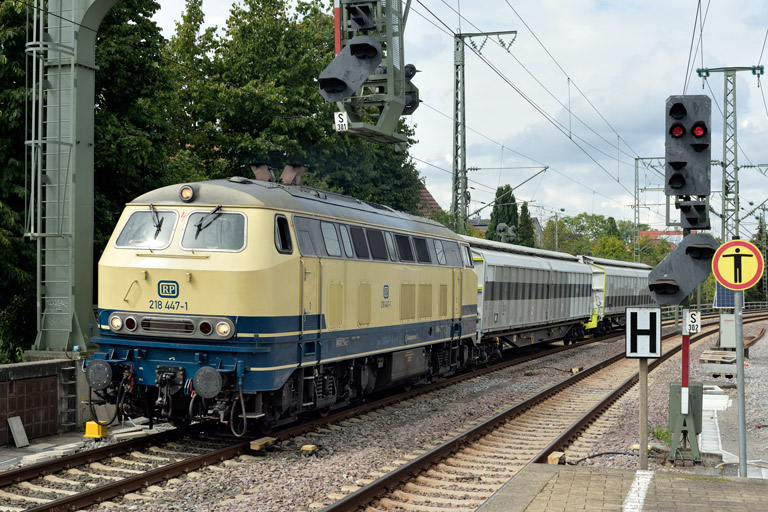 218 447 bei km 16,6 (September 2024)