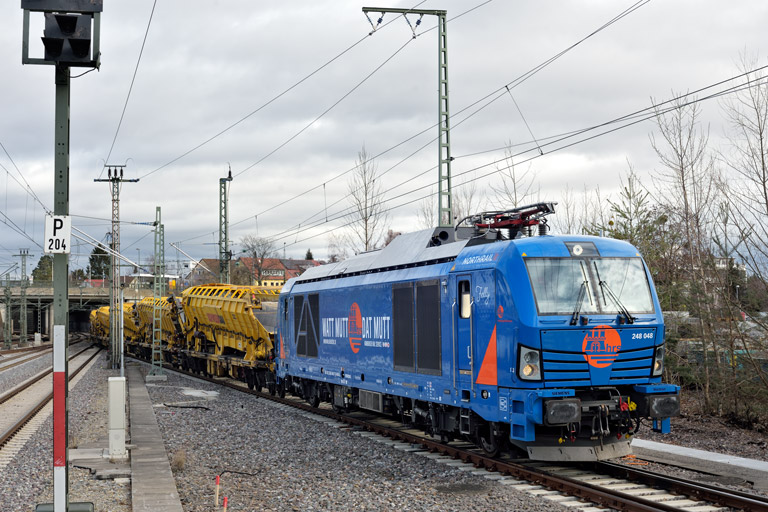 248 048 bei km 15,4 (Februar 2024)