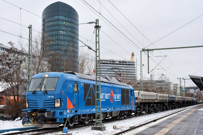 248 048 bei km 15,6 (Januar 2024)