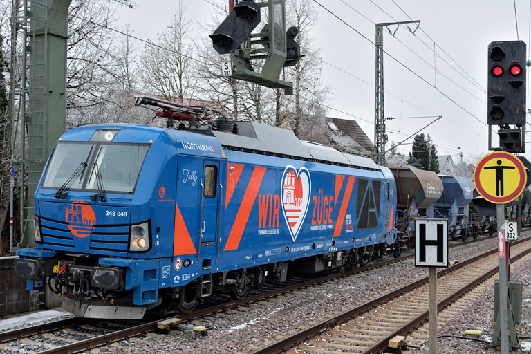 248 048 bei km 16,6 (Januar 2024)