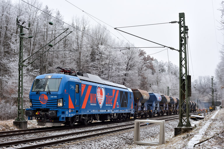 248 048 bei km 18,2 (Januar 2024)