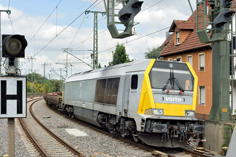 263 004 bei km 16,6 (August 2024)