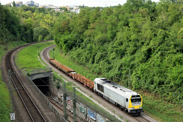 263 004 bei km 13,8 (August 2024)