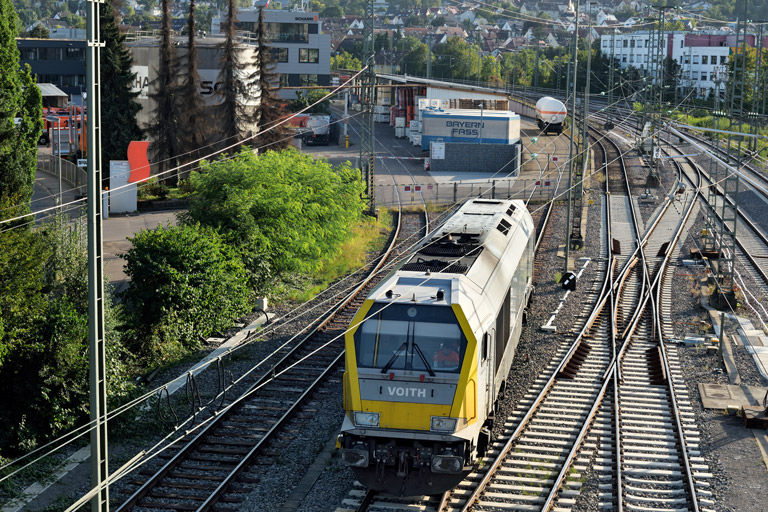 263 004 bei km 16,0 (August 2024)