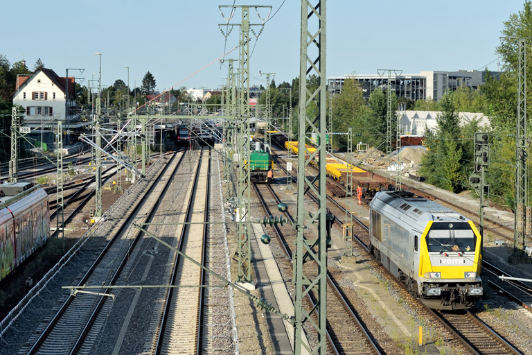 263 004 bei km 15,8 (August 2024)