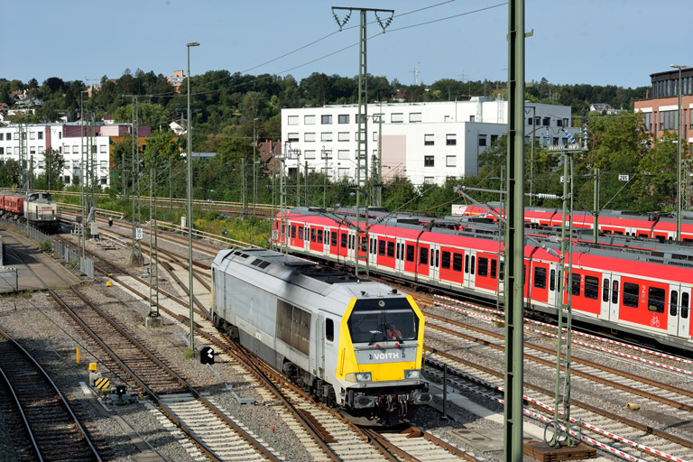 263 004 bei km 16,0 (August 2024)