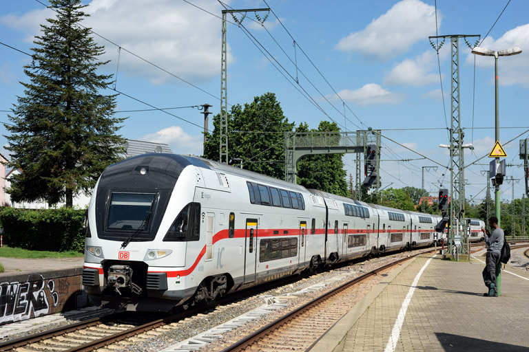 4010 108 als IC 185 bei km 16,8 (Juni 2024)