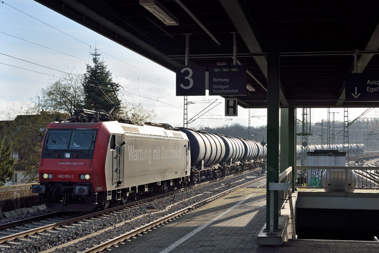 482 012 bei km 16,8 (Dezember 2024)