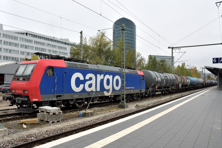 482 030 bei km 15,6 (Oktober 2024)