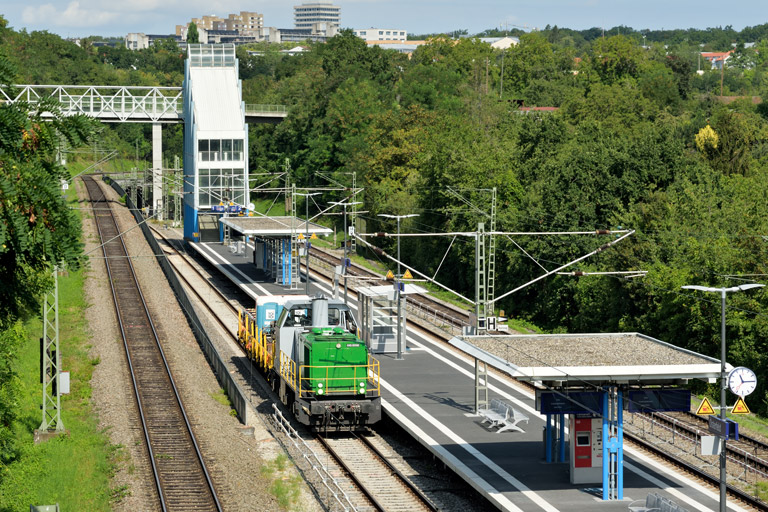 580 009 bei km 14,0 (August 2024)