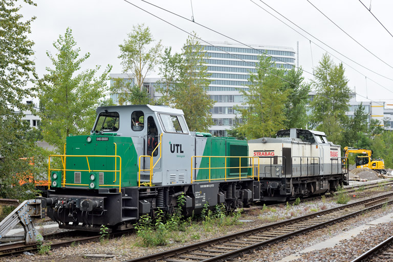 580 009 und 203 166 bei km 15,6 (August 2024)