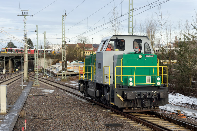 580 010 bei km 15,4 (Januar 2024)