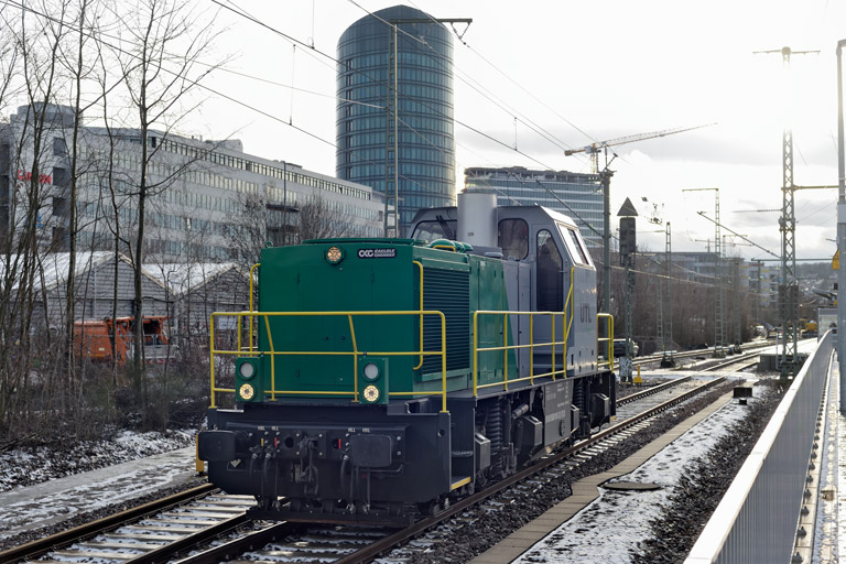 580 010 bei km 15,6 (Januar 2024)