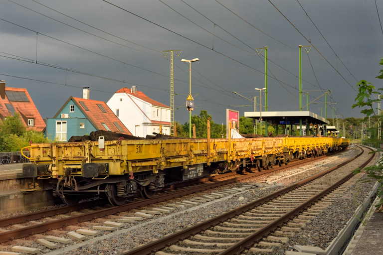 Altschwellenzug bei km 16,8 (Juli 2024)