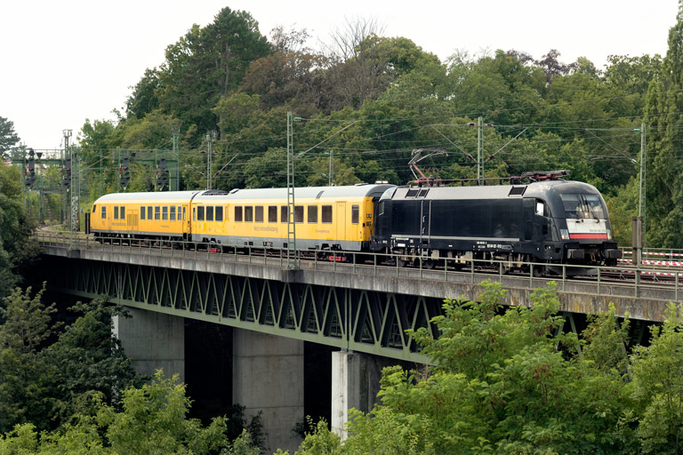 ES 64 U2-013 bei km 14,6 (Juli 2024)