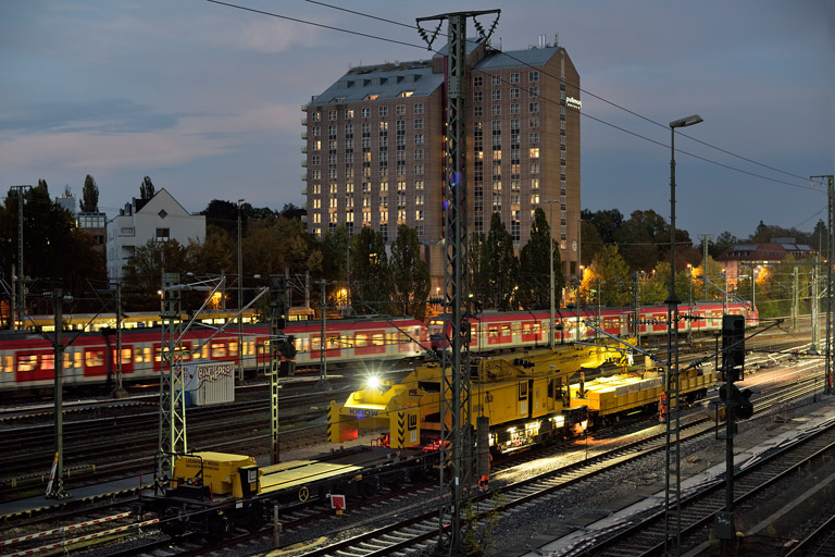 Weicheneinbau bei km 15,8 (Oktober 2024)