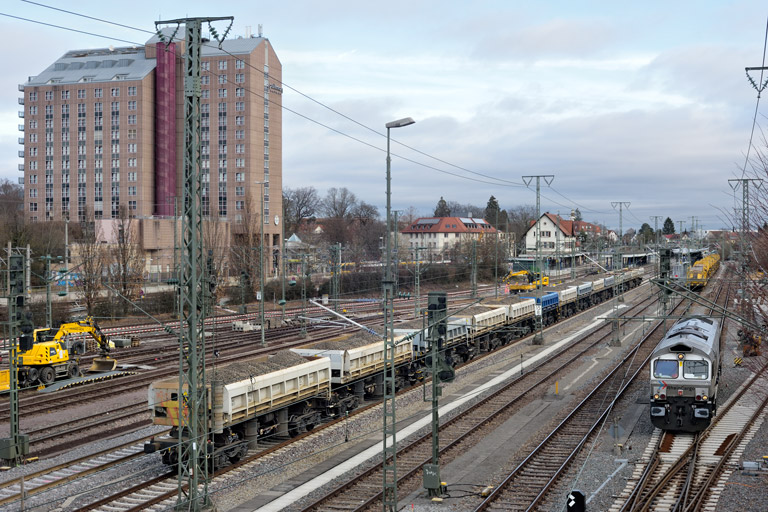 HGK DE 670 bei km 15,8 (Februar 2024)