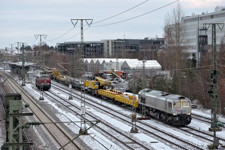 HGK DE 671 bei km 15,8 (Januar 2024)