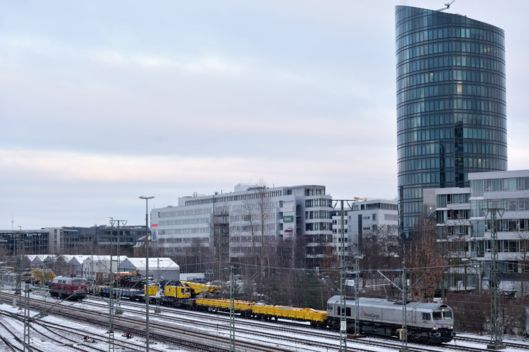 HGK DE 671 bei km 15,8 (Januar 2024)