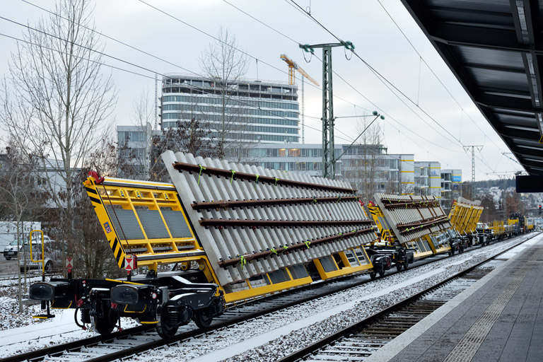 HGK DE 671 bei km 15,8 (Januar 2024)