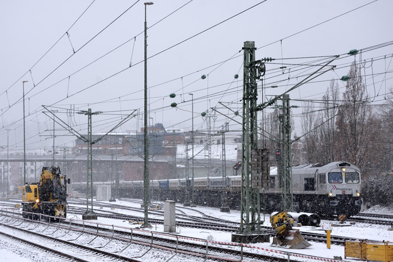 HGK DE 671 bei km 15,8 (Januar 2024)