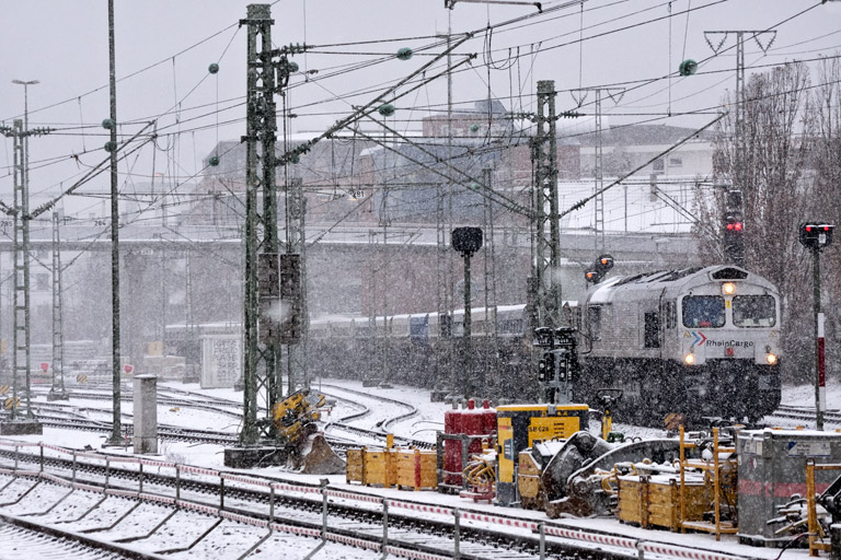 HGK DE 671 bei km 15,8 (Januar 2024)