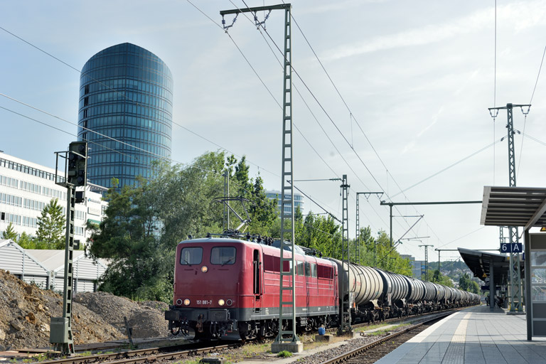 151 081 bei km 15,6 (Juni 2025)