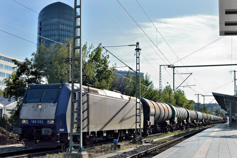 185 502 bei km 15,6 (Oktober 2025)