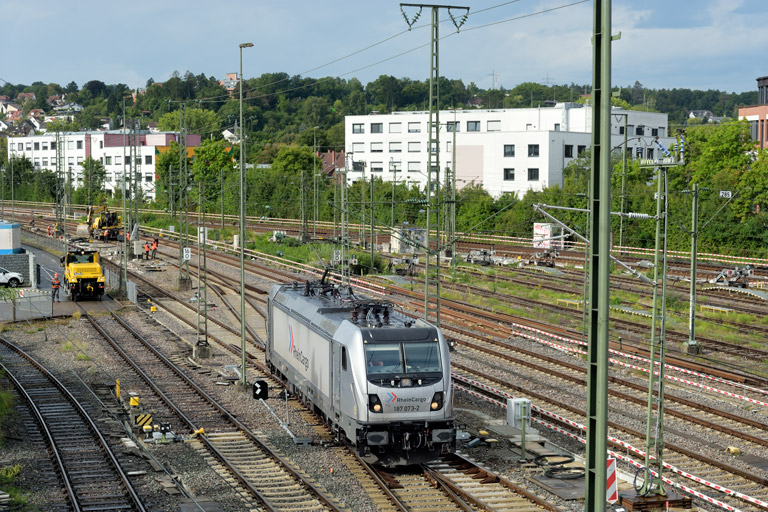 187 073 bei km 16,0 (September 2025)