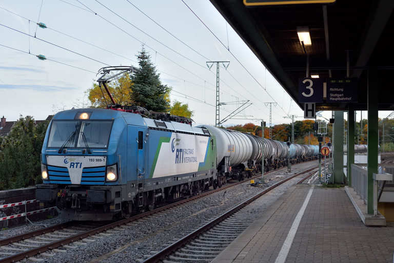 193 989 bei km 16,8 (Oktober 2025)