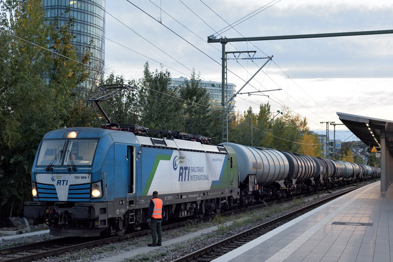 193 989 bei km 15,6 (Oktober 2025)