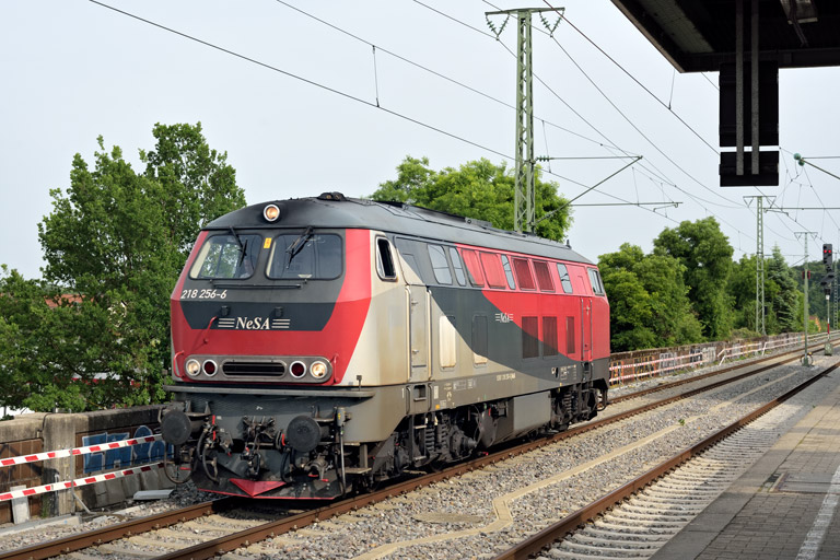 218 256 bei km 16,8 (Juni 2025)