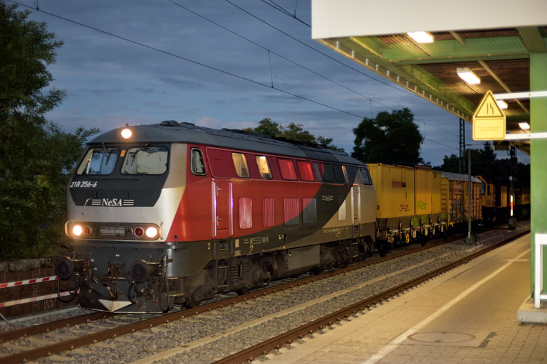 218 256 bei km 16,8 (September 2025)