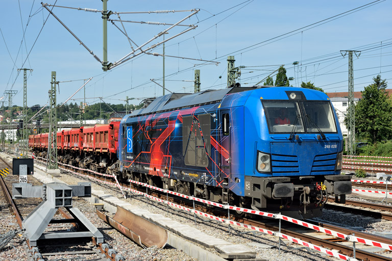 248 028 bei km 15,6 (Juni 2025)