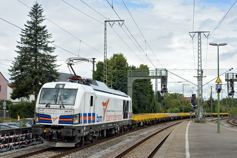 248 077 bei km 16,8 (September 2025)