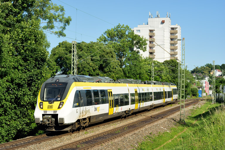 3442 212 als RB 33918 bei km 8,2 (Juni 2025)