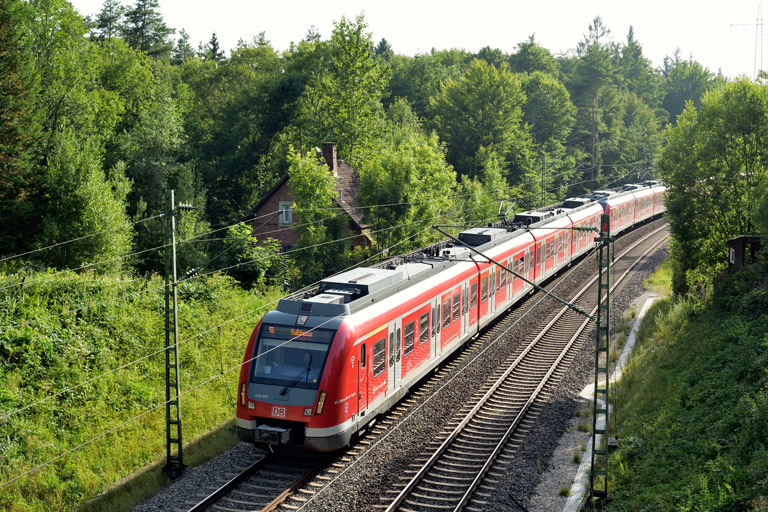 430 091 als S1 bei km 19,2 (August 2025)