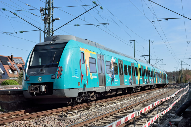 430 577 als S1 bei km 16,8 (April 2025)