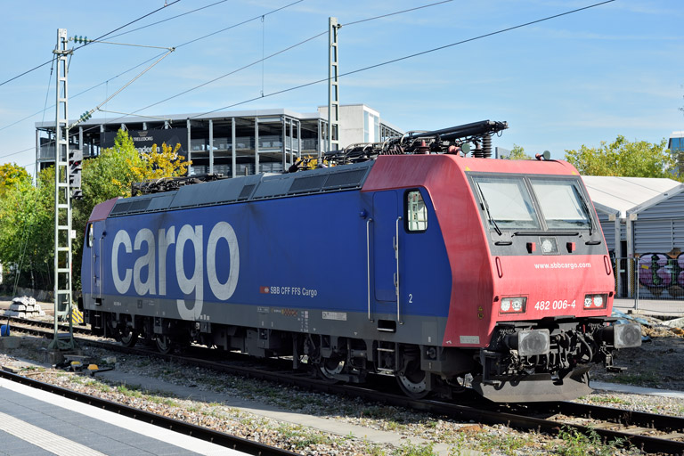 482 006 bei km 15,6 (Oktober 2025)