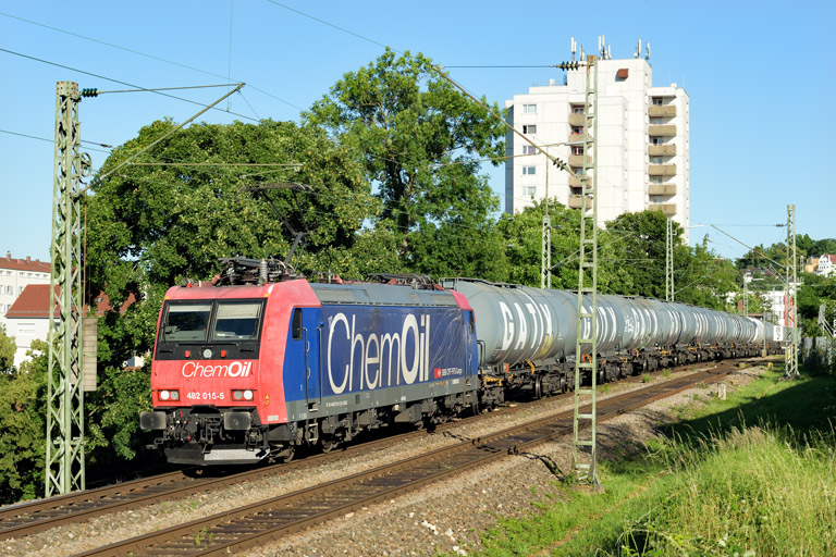 482 015 bei km 8,2 (Juni 2025)