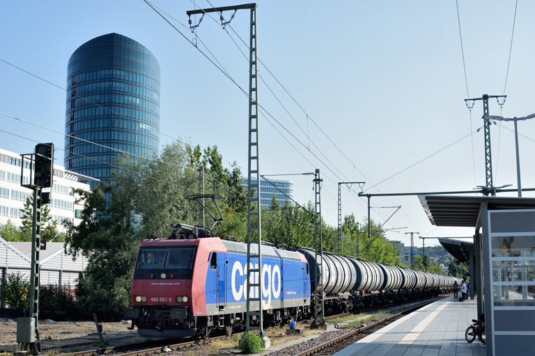 482 021 bei km 15,6 (Juli 2025)