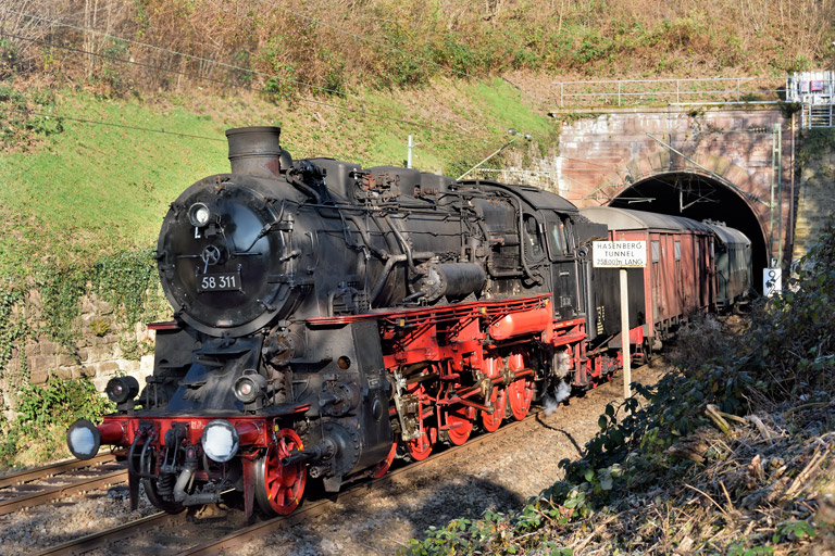 58 311 mit DPE 88721 bei km 9,2 (November 2025)