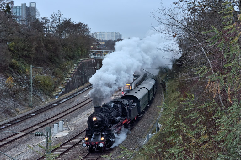 58 311 mit DPE 88722 bei km 14,4 (November 2025)