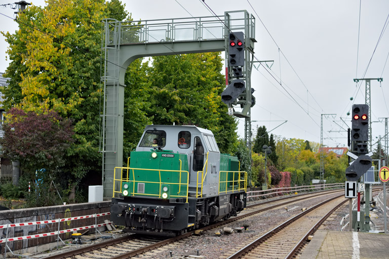580 010 bei km 16,6 (Oktober 2025)